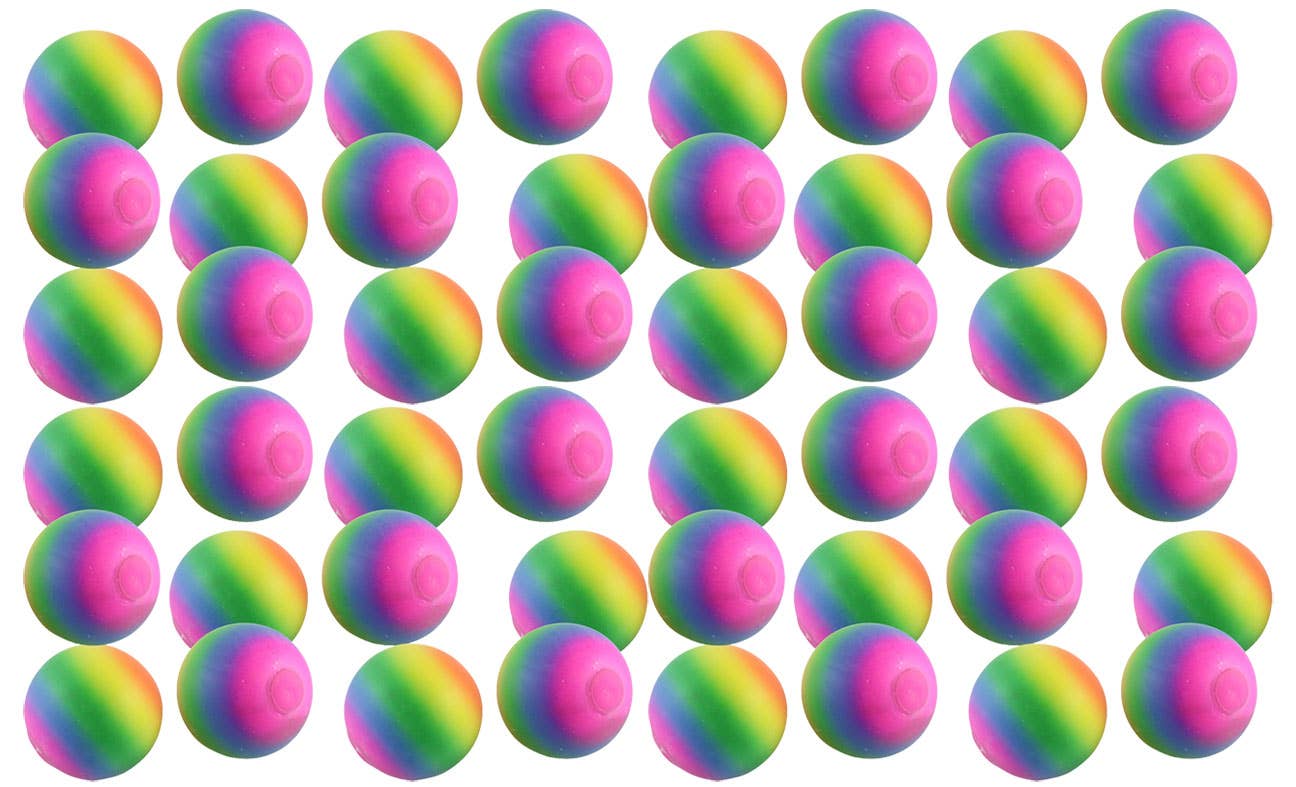 1.75" Rainbow Doh Filled Stress Ball - Glob Balls Squishy OT