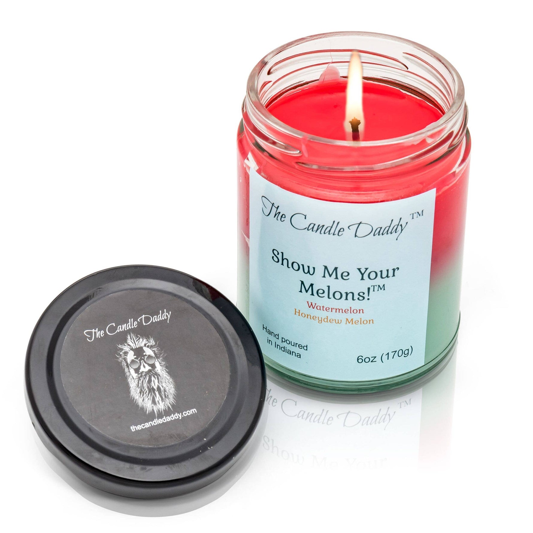Show Me Your Melons- Watermelon- Honeydew - 6 Ounce Jar