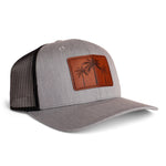 K'lani Trucker Hat - Black/Grey 3 Palms