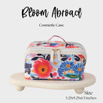 Waterproof Cosmetic Case PVC Make up Bag Bloom Abroad