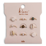 "Tide" Seashell Beach Vibe Hair Tie Rings