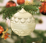 Gold Ball Ornament