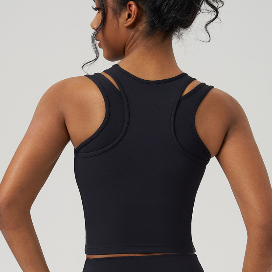 Women's sports-style vest: Pink / M