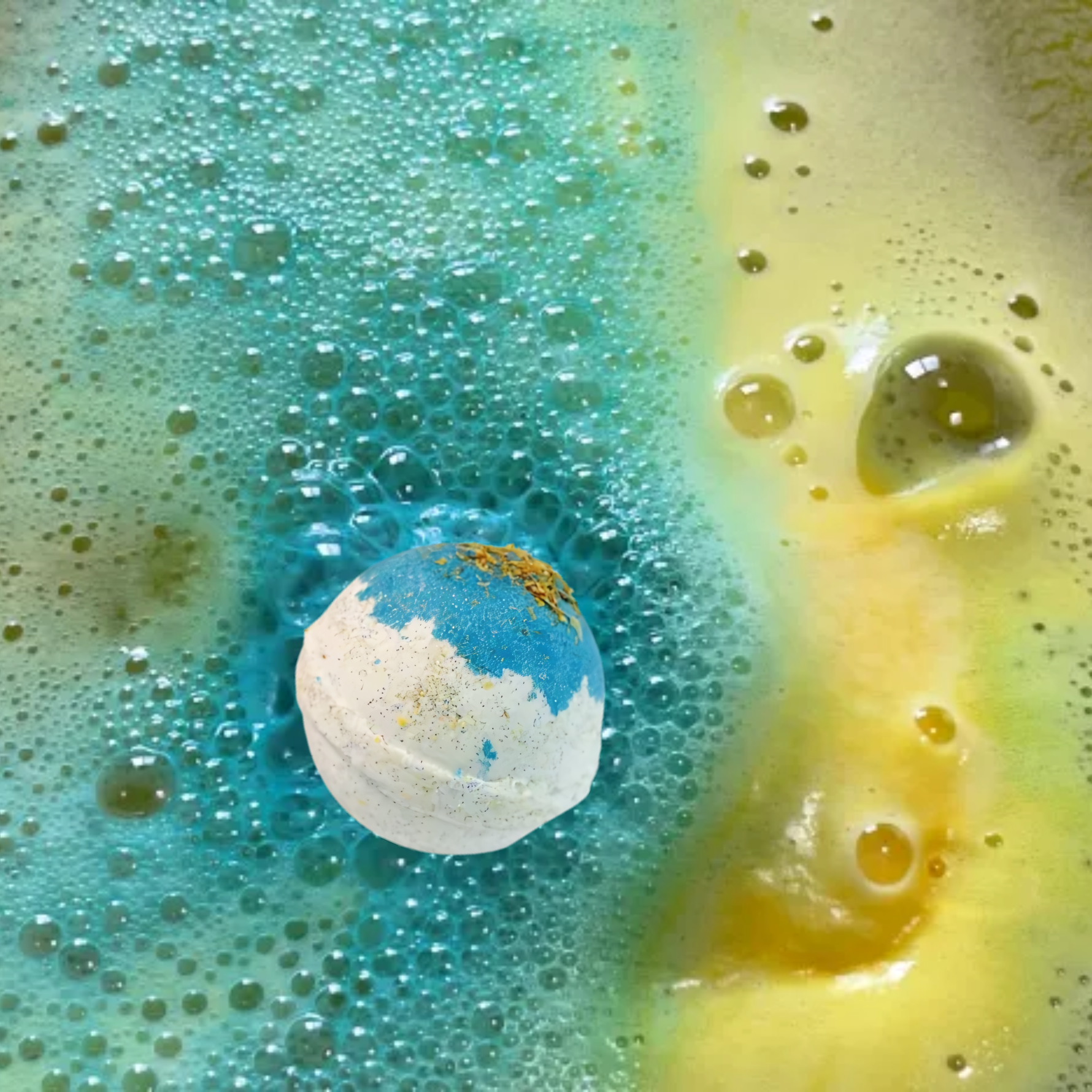 Stress Relief Bath Bomb | Eucalyptus, Spearmint Aromatherapy
