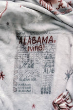 University of Alabama Flannel Fleece Blanket