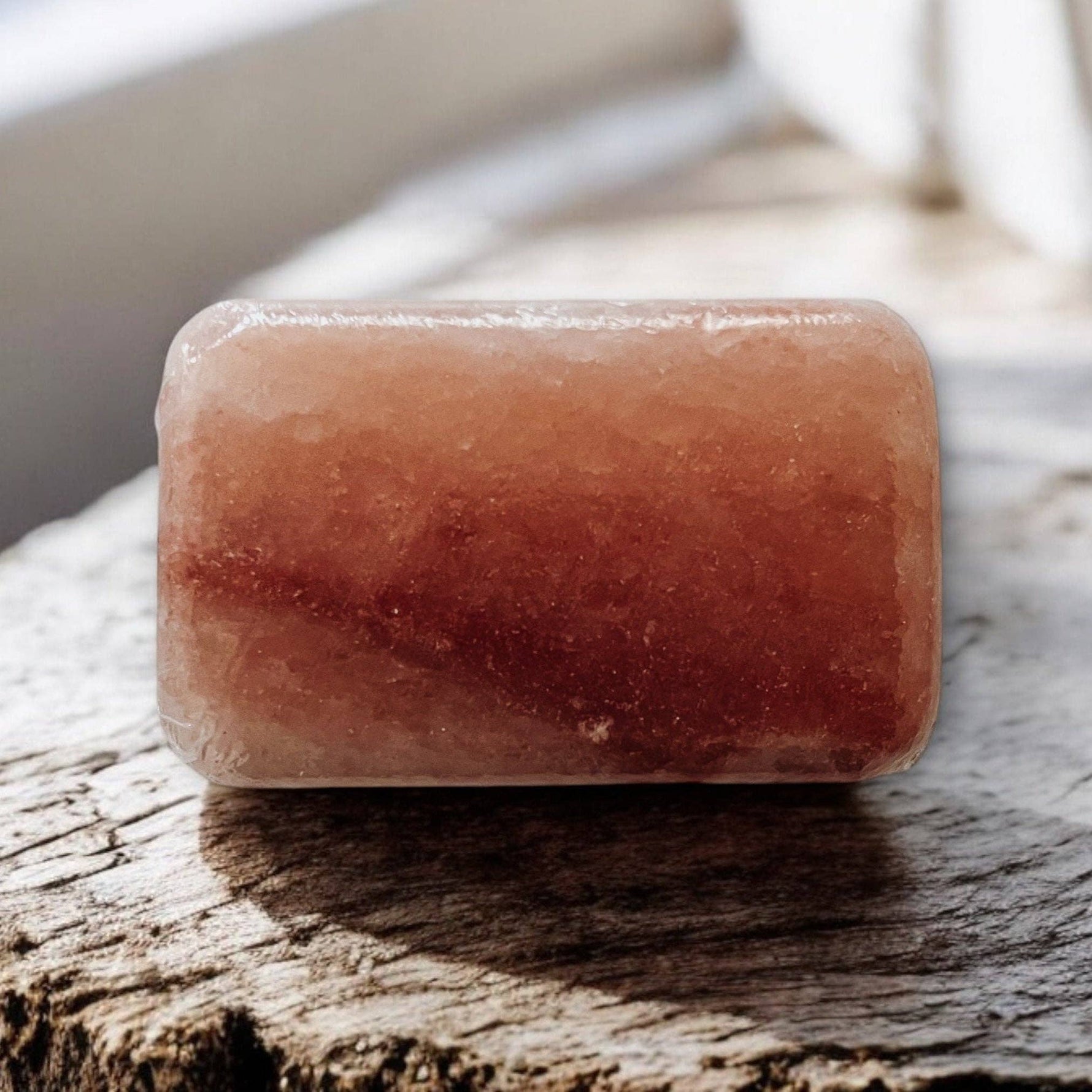 Exfoliating Salt Stones: Pink Bar