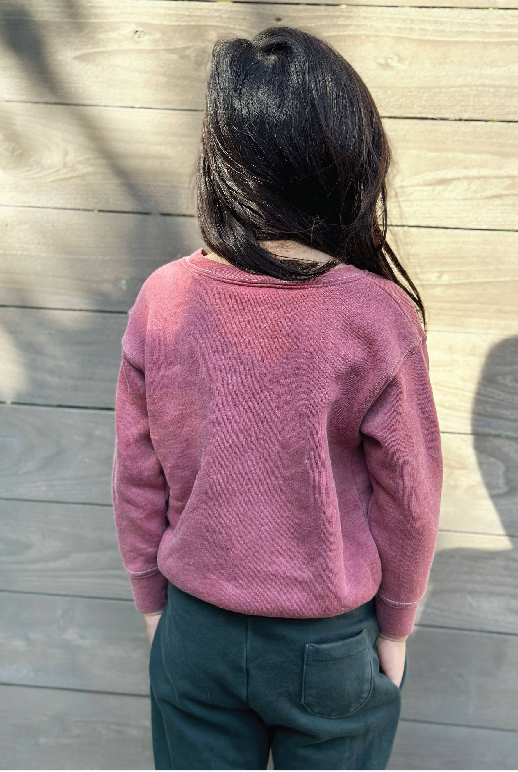 LOCAL Toddler Mineral Graphic Sweatshirt: WHITE DOVE / 3T