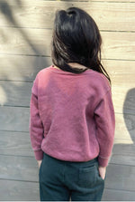 LOCAL Toddler Mineral Graphic Sweatshirt: WHITE DOVE / 2T