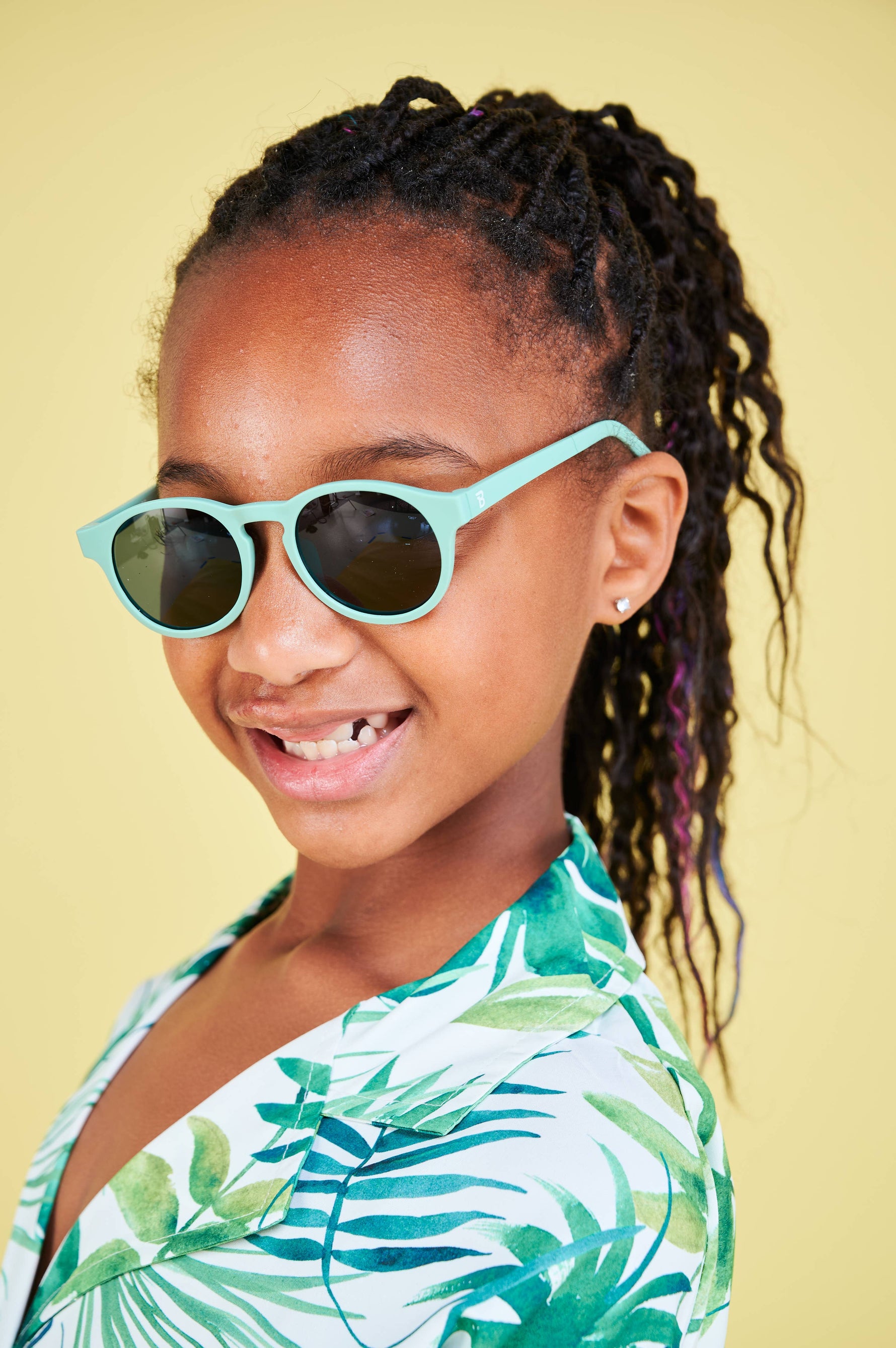 Mint to Be Keyhole Baby and Kid Sunglasses : Ages 6+