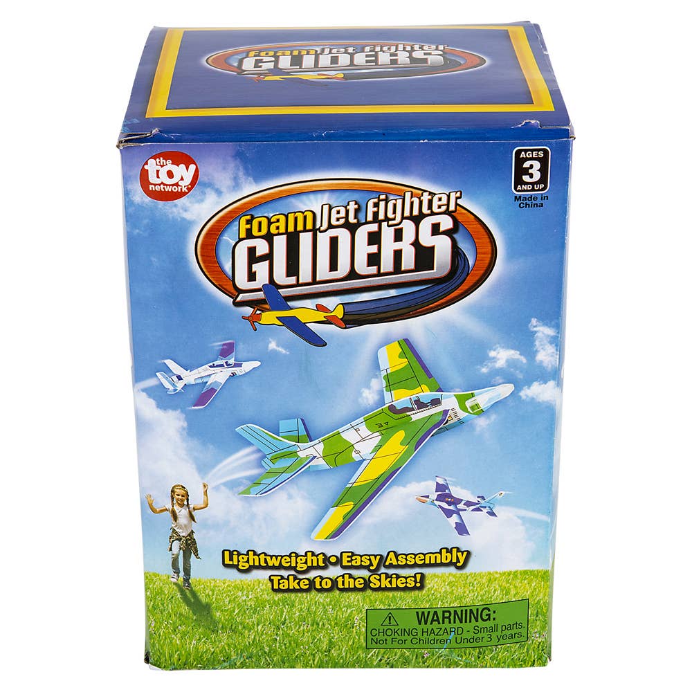 8" JET FIGHTER GLIDER