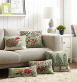 Christmas Hedgehog Hook Pillow