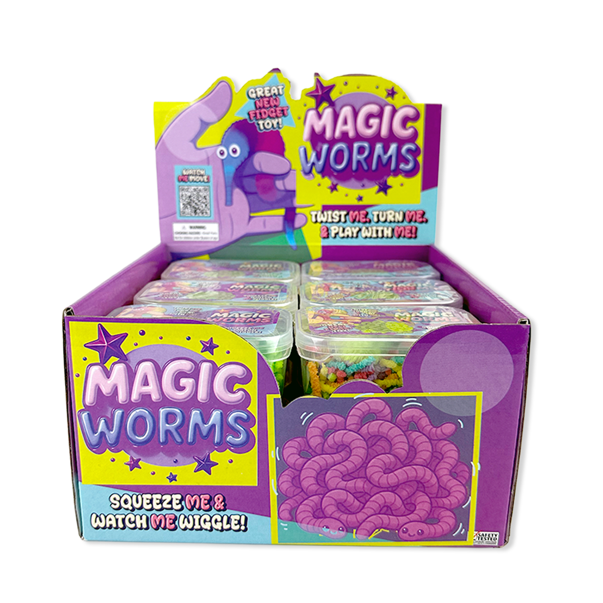 So Much Fun! Magic Worms Fidget Toy Assortment