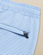 M Seersucker Stripe Swim Trunk: Green Ash - 2133 / L