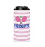 Pickleball Coozie - 12oz Slim Can Holder Sleeve: Pickleball Queen