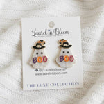 Boo to You Ghost Earrings