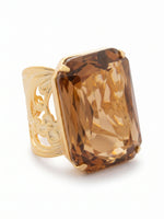 Viretta Adjustable Cocktail Ring - RBT67BGLC: Beige