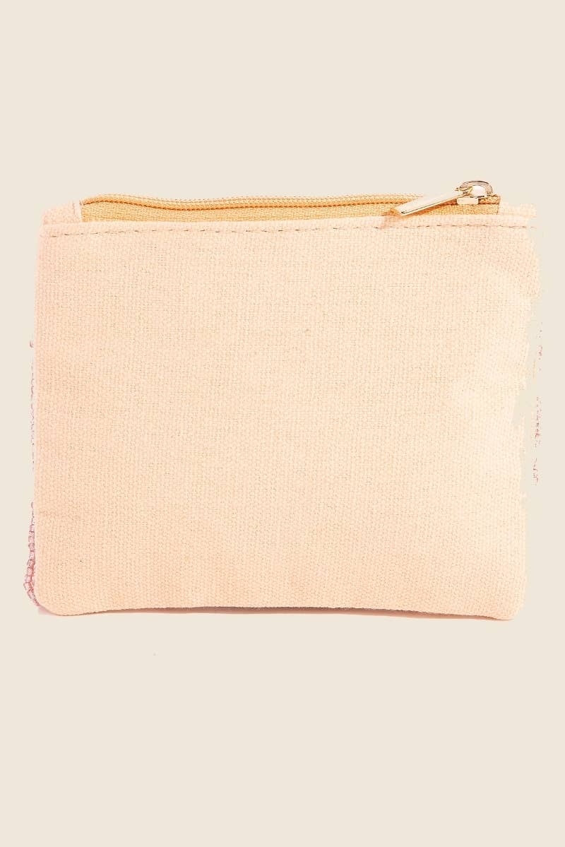 Pearl And Seeded Mom Coin Purse