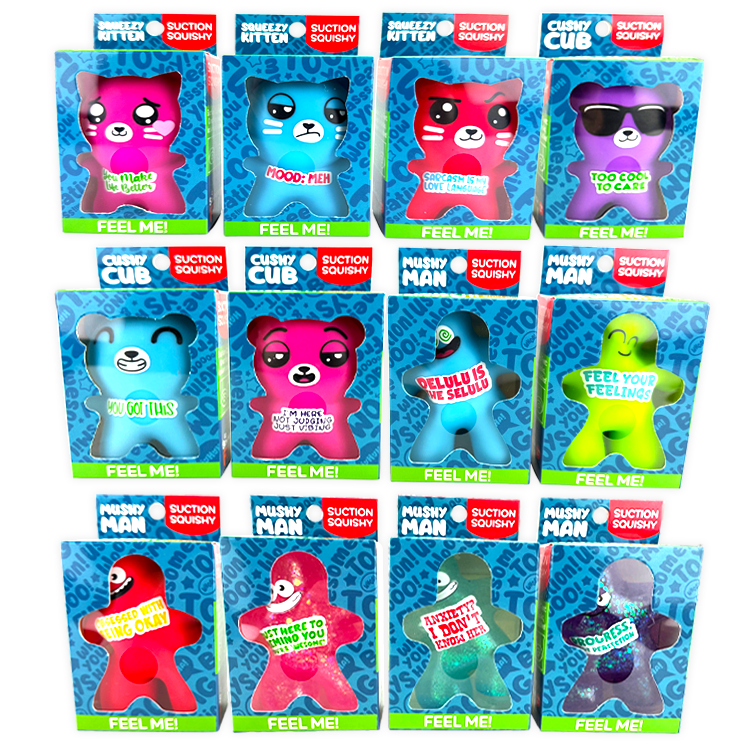 So Much Fun! Suction Cup Squishy Pals