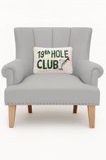 19Th Hole Club Hook Pillow