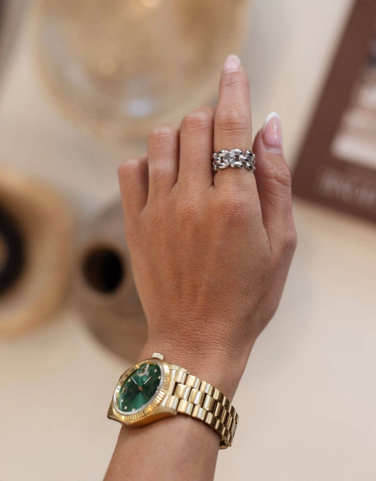 LOUIE RING: GOLD / 7