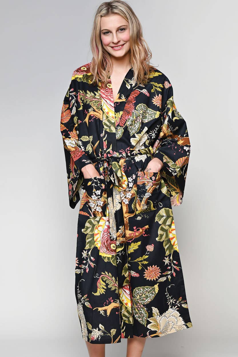 Rani Kimono Robes: Sea Green