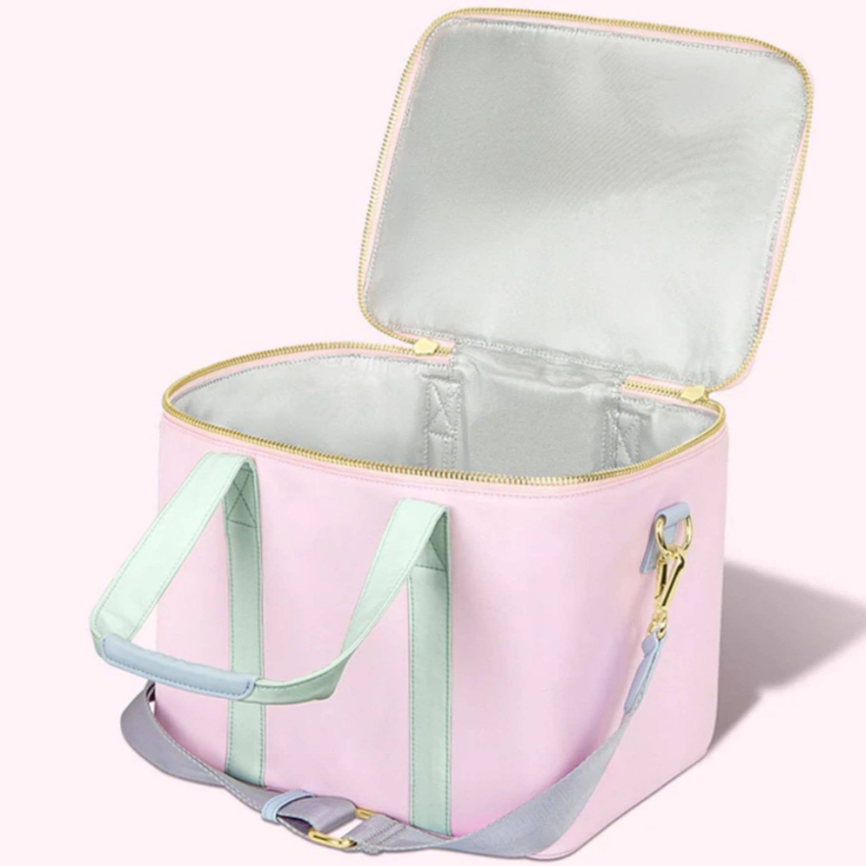 Monogrammable Blank Cooler Tote Bag Embroidery Blank Lunch