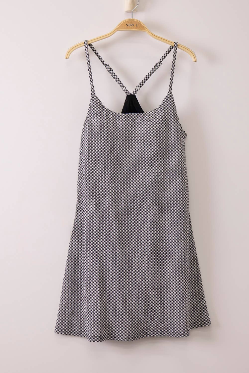 ND32119 - Textured Checkered Knit Activewear Tennis Dress: KELLY GREEN / S-M-L/2-2-2