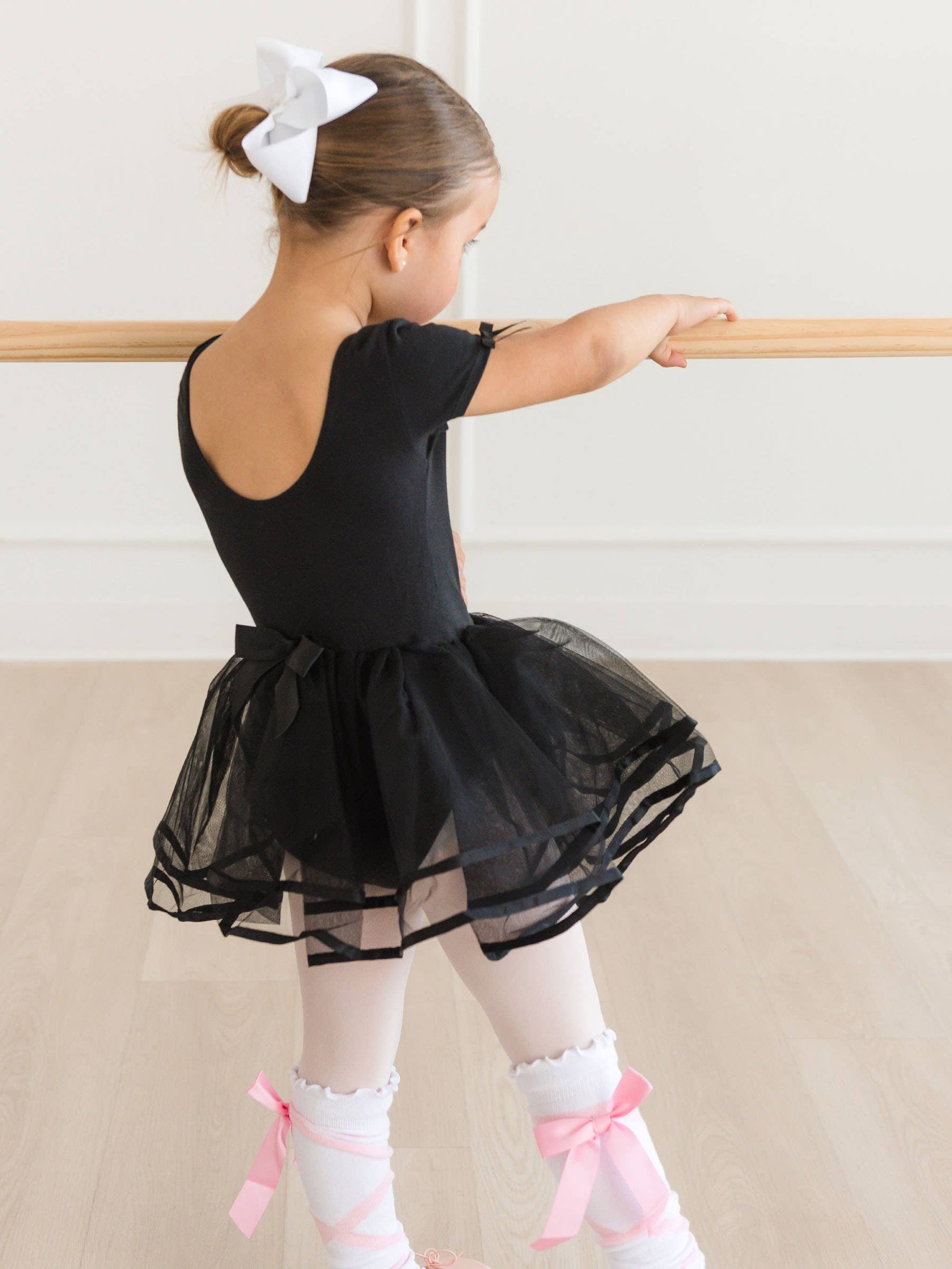 Girls Black Signature Tutu Ballet Dance Leotard: Black / 2T