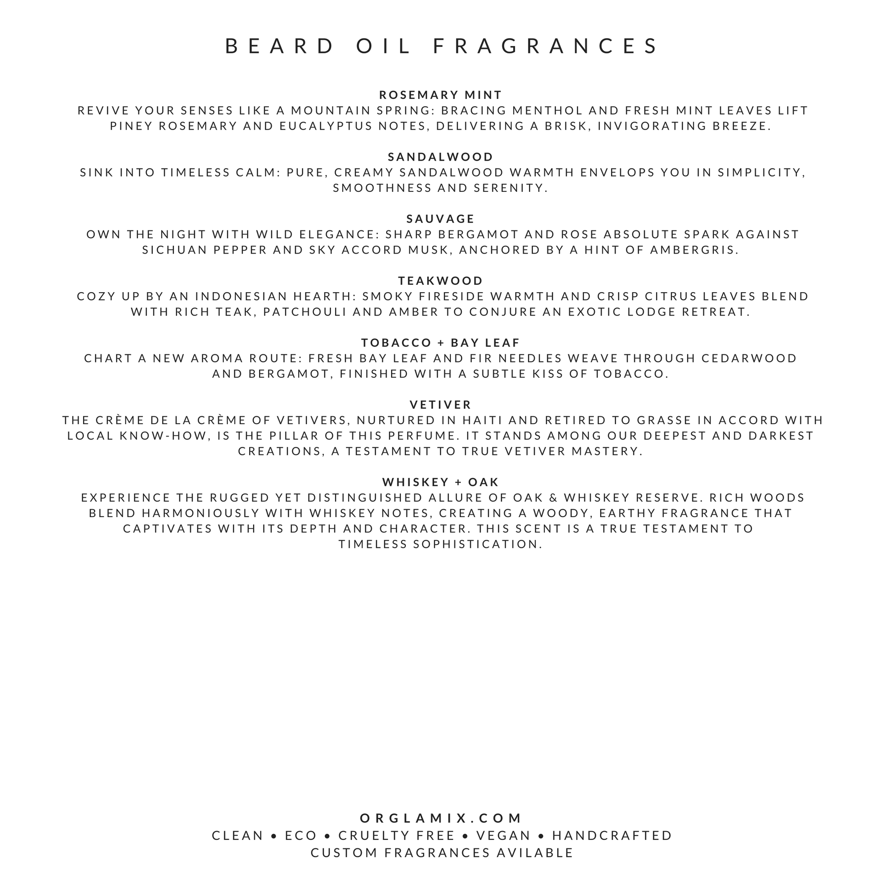 Beard Oil | Softens, Styles Smells Damn Good | Private Label: Beard Oil Tester
