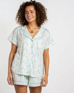 Royal Turnbridge Sleep Shorts   Soft White/Blue   -Asst.: Small