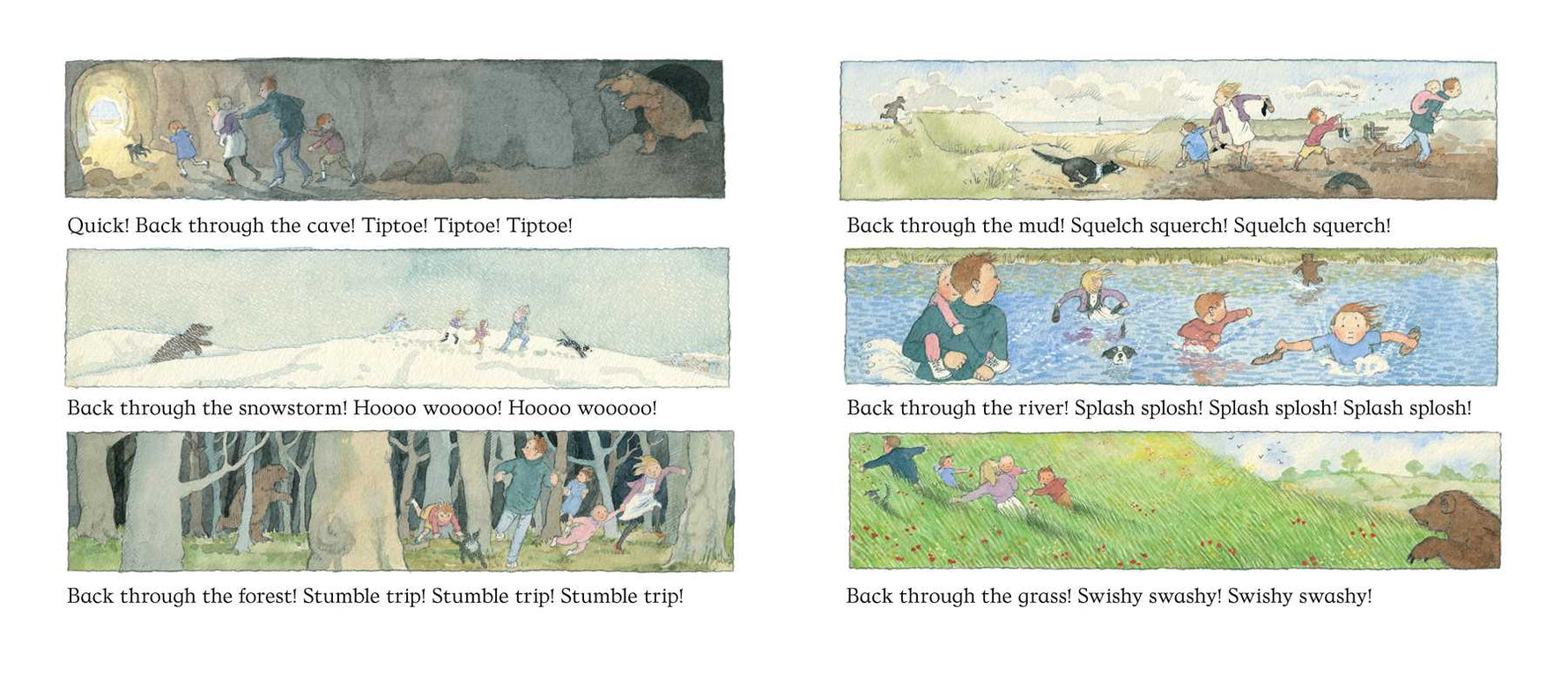 We're Going on a Bear Hunt by Michael Rosen: Paperback; 40 pages / English