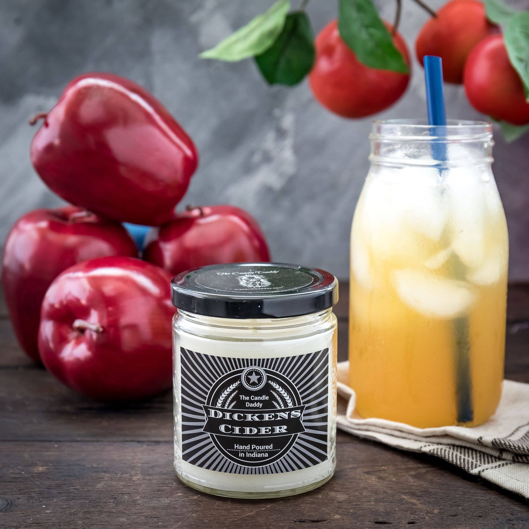 Dickens Cider Funny Candle - Apple Maple Bourbon Candle
