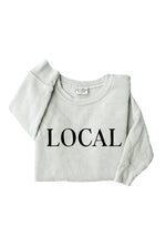 LOCAL Toddler Mineral Graphic Sweatshirt: WHITE DOVE / 2T