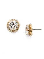 Sorrelli Dua Stud Earring: Clear