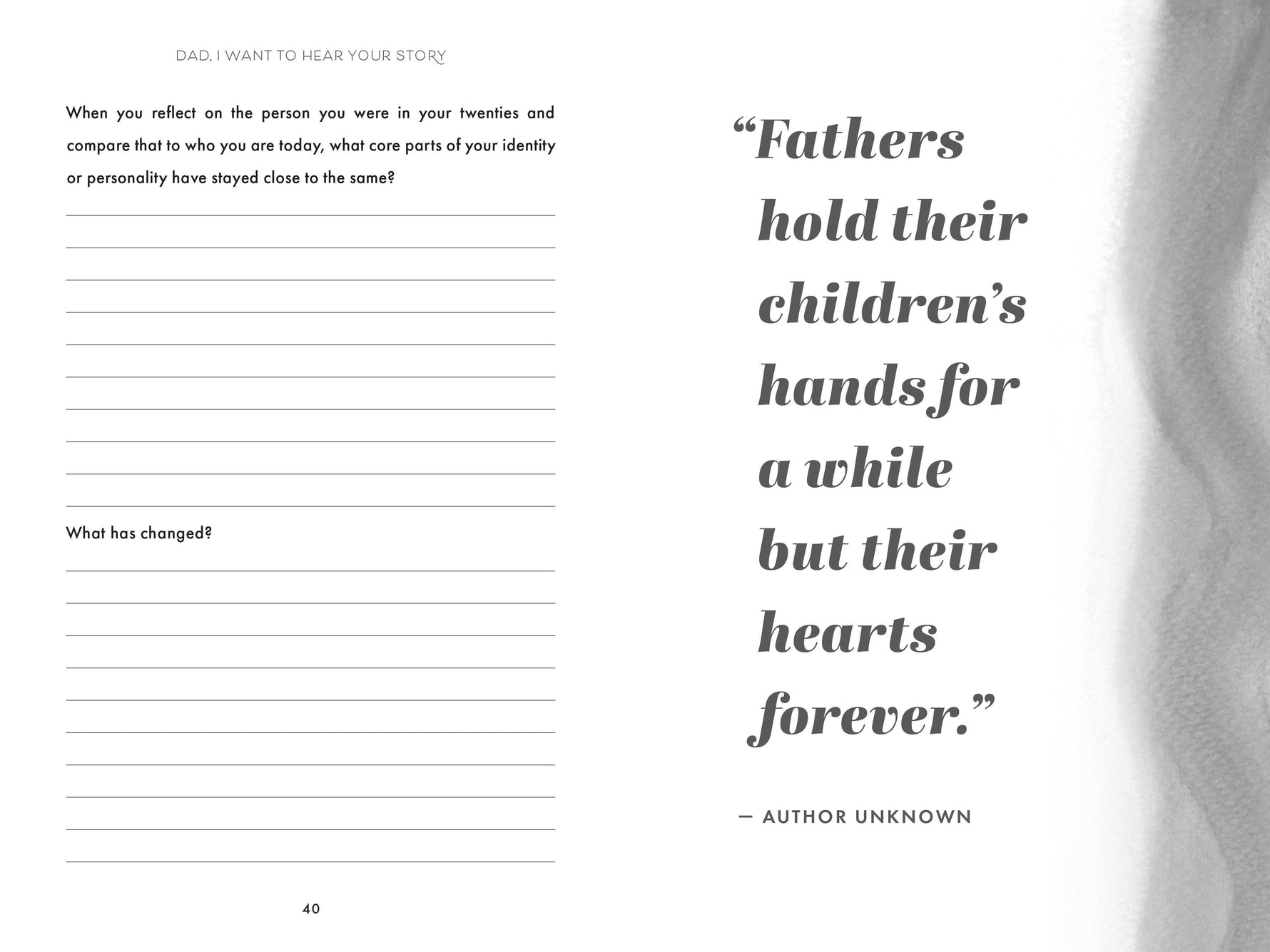 Dad, I Want to Hear Your Story (Expanded Edition)