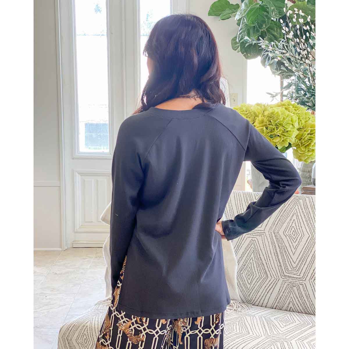 Classic Slumber  Pullover   Black   -Asst.: Medium