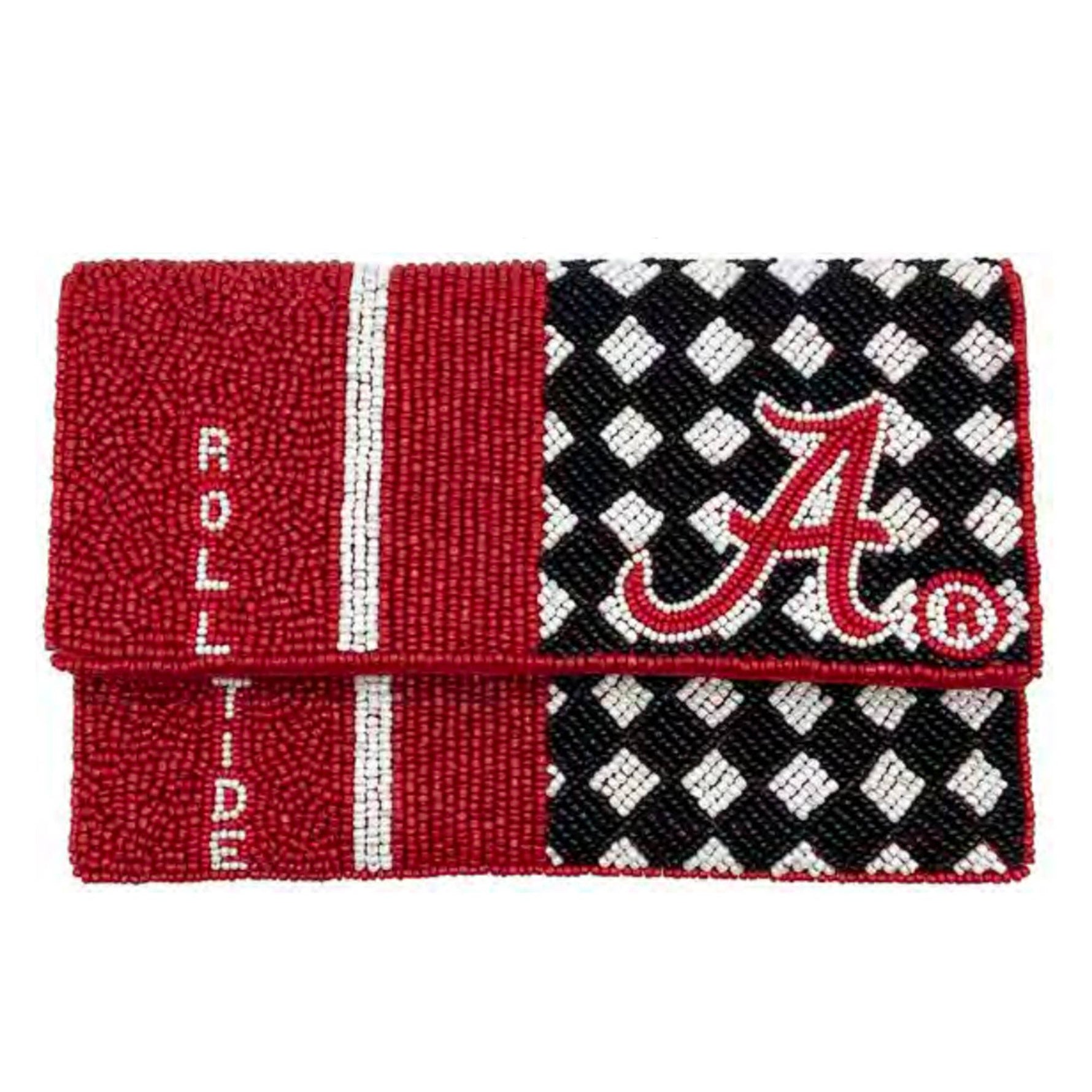 Roll Tide Mini Beaded Crossbody