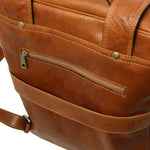 Tuscany Leather Leather Backpack with Laptop Compartment