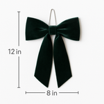 Emerald Green Draping Velvet Bows (4 Sizes)