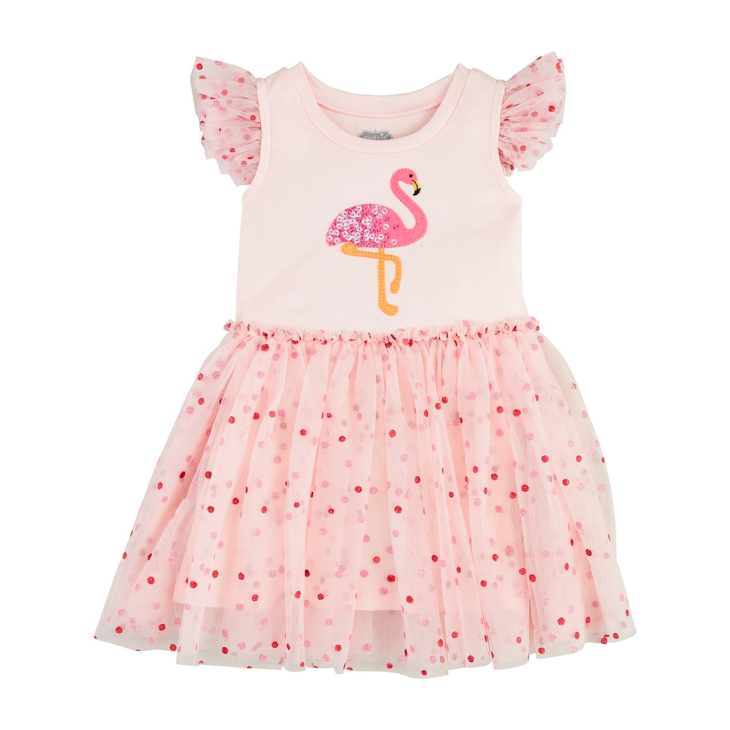 MUD PIE Flamingo Tutu Dress