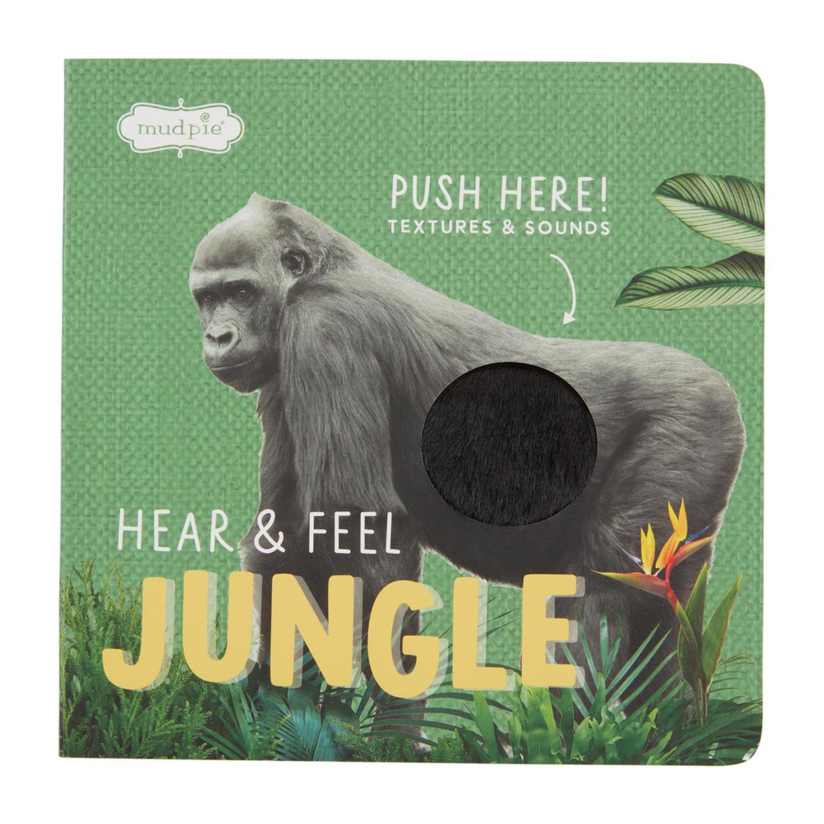MUD PIE Hear & Feel Jungle Board Book
