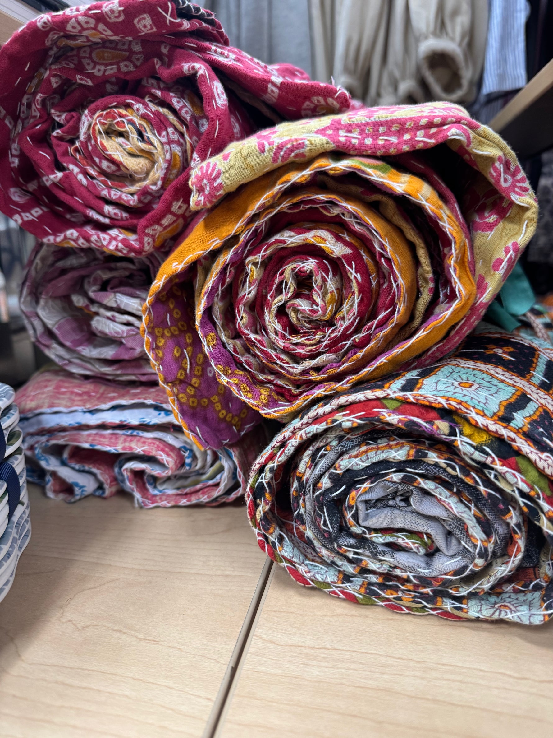 Vintage Kantha Quilts