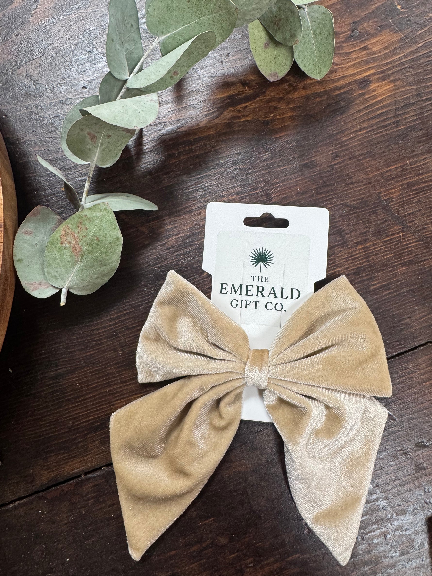 Velvet hair bows Assorted Colors 5"