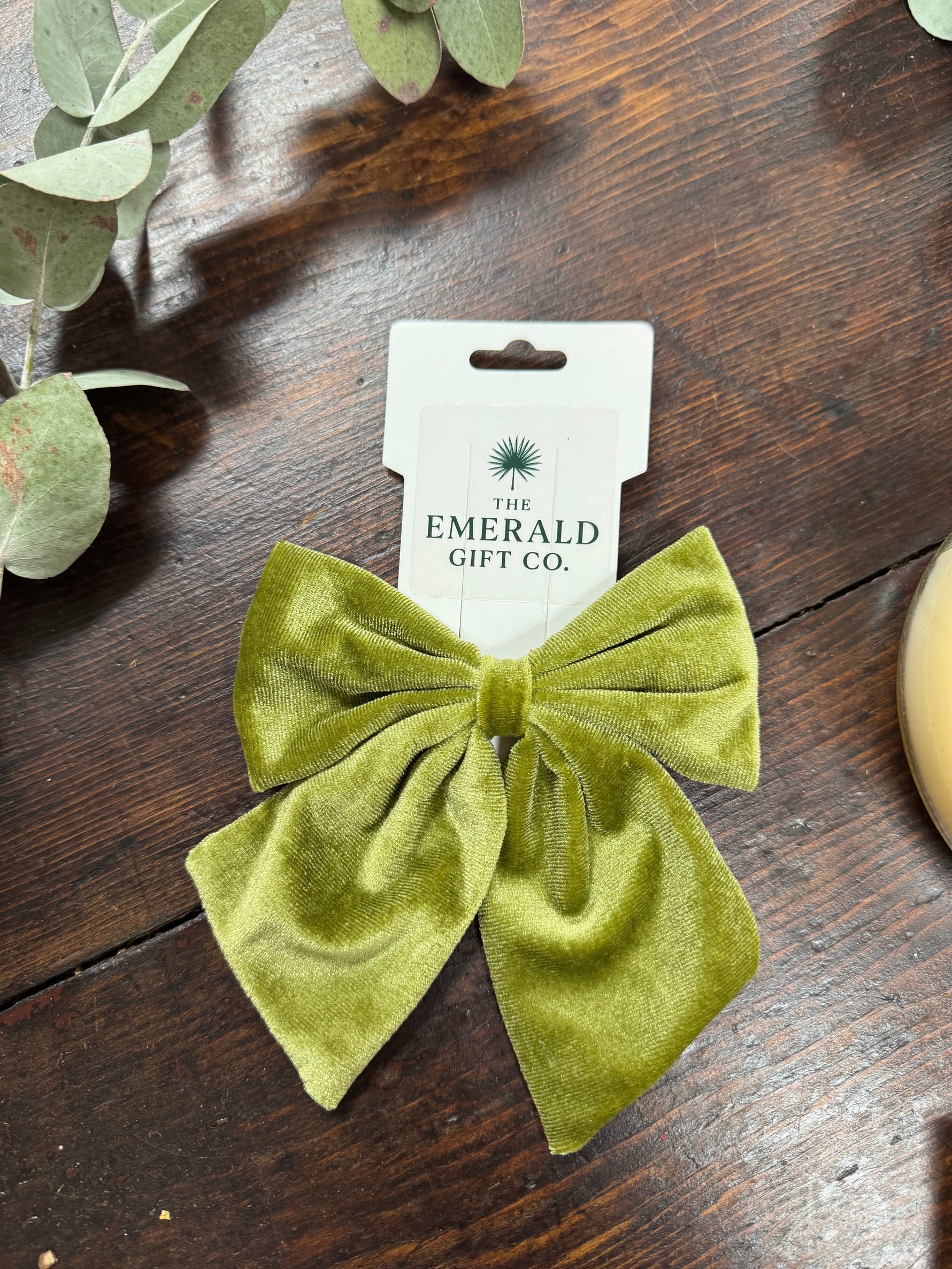 Velvet hair bows Assorted Colors 5"