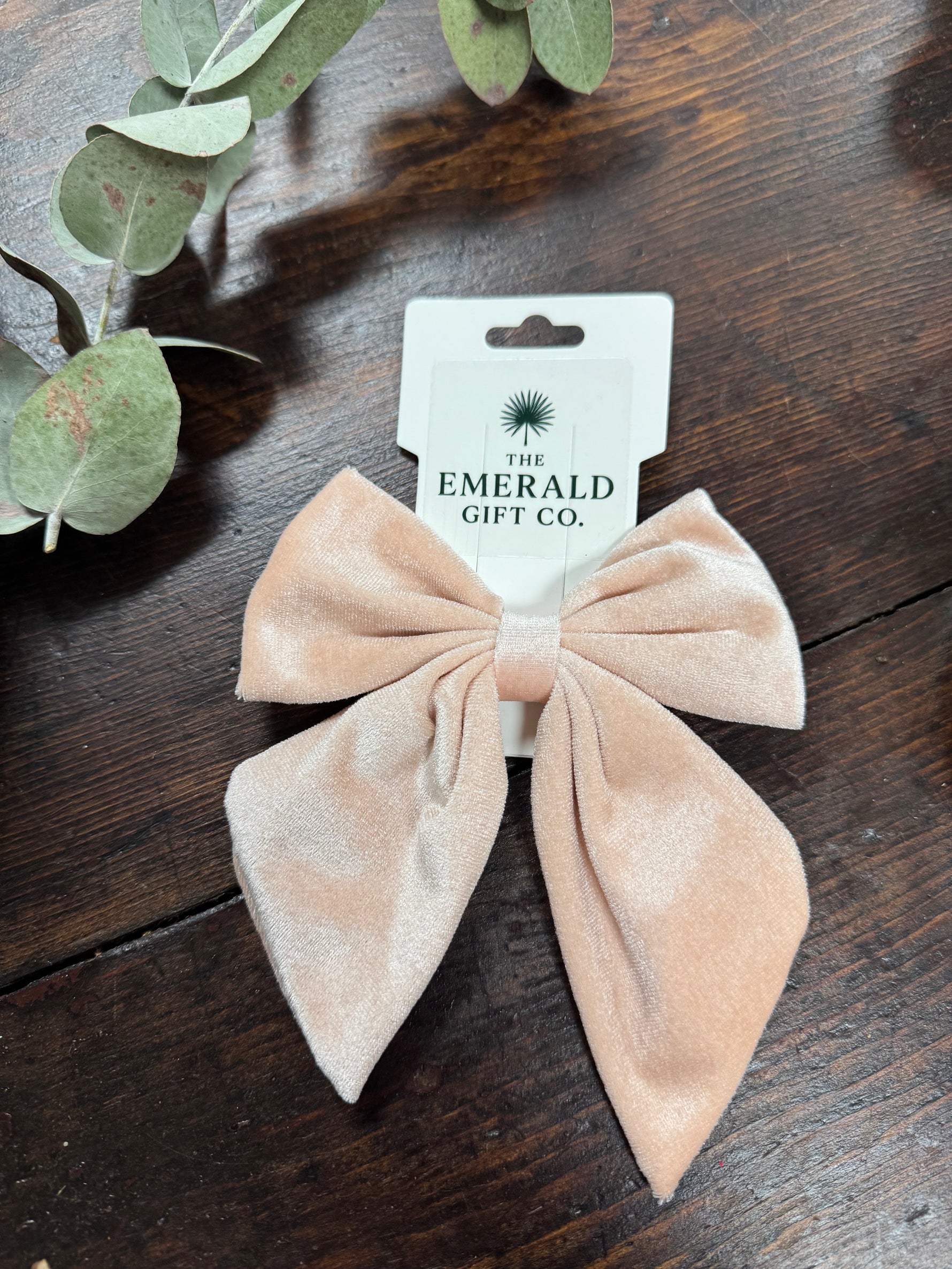Velvet hair bows Assorted Colors 5"