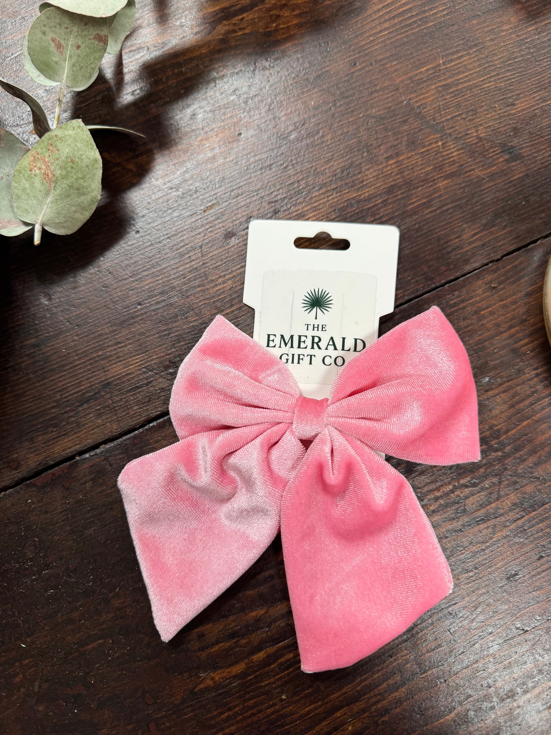 Velvet hair bows Assorted Colors 5"