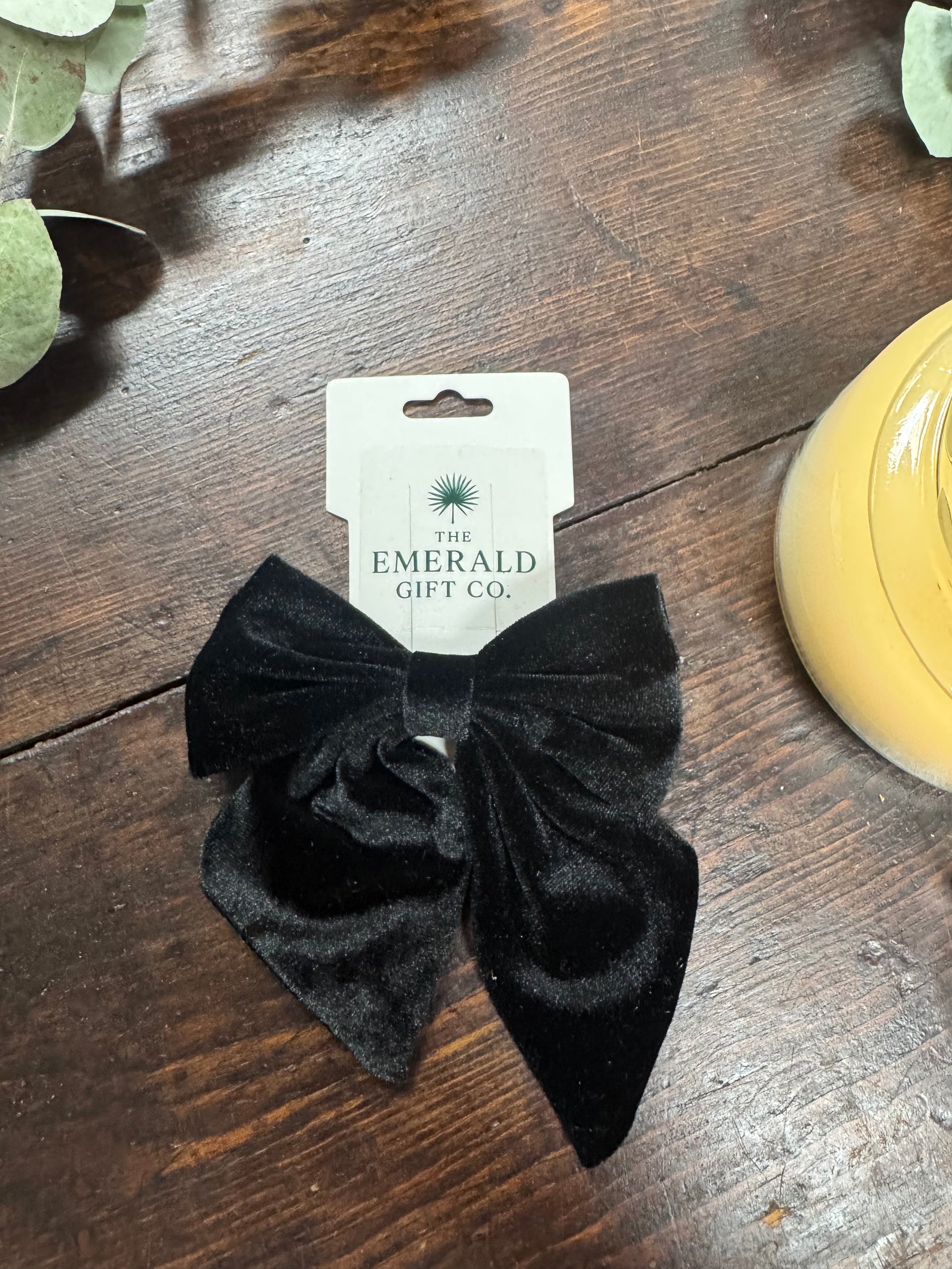 Velvet hair bows Assorted Colors 5"