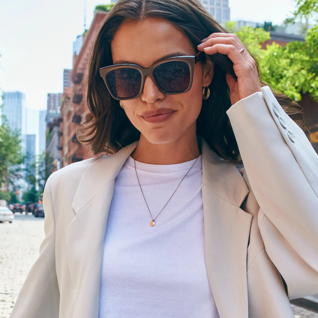 DIFF meredith moscow mule + brown gradient gold fl