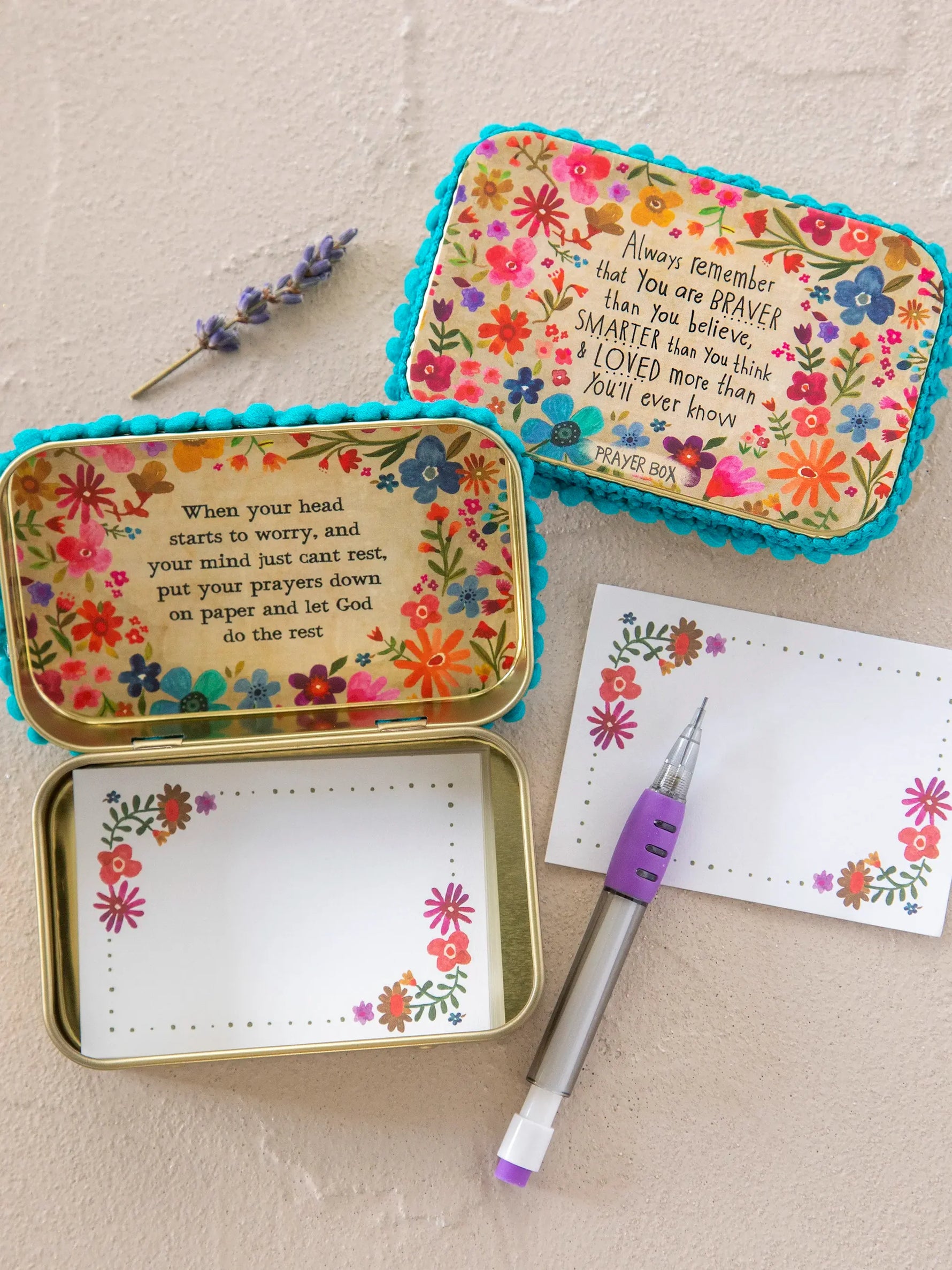 Natural Life Prayer Box Assorted