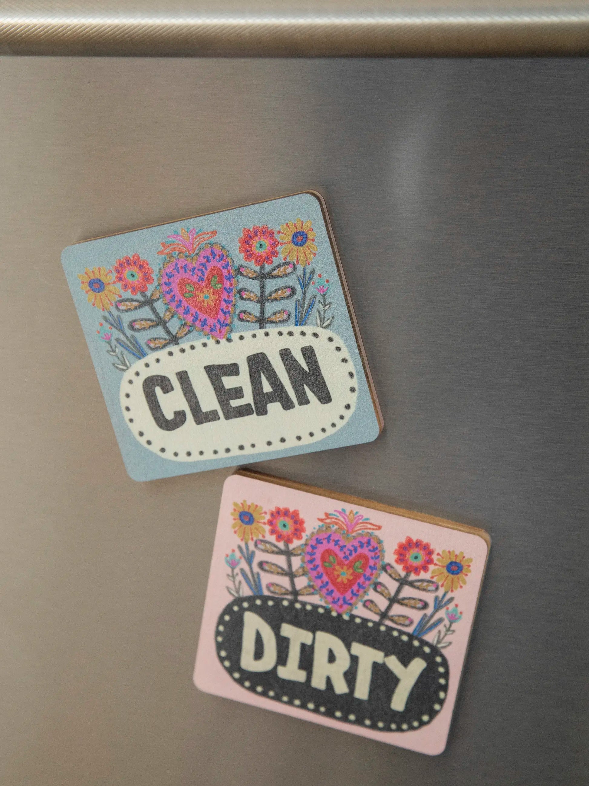 Natural Life Dishwasher Magnet Dirty/Clean